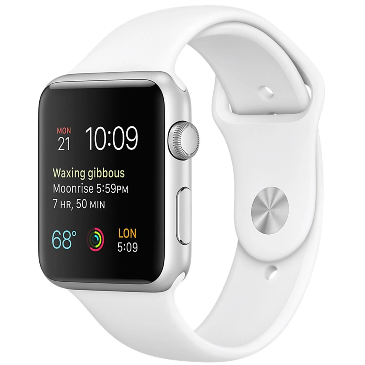 ساعت هوشمند اپل Apple واچ 2 مدل 42mm Silver Aluminum Case with White Sport Band