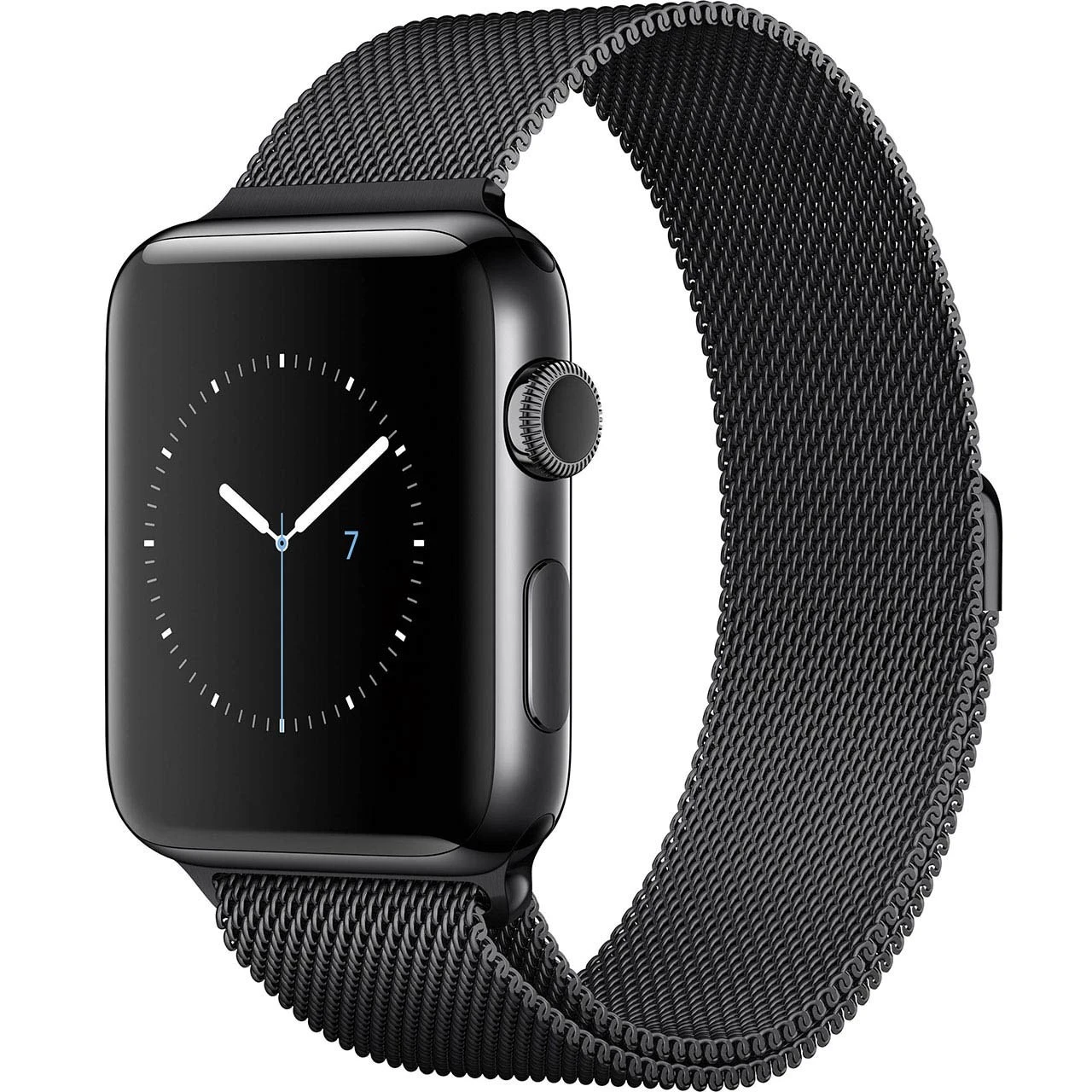 ساعت هوشمند اپل Apple واچ سری 2 مدل 42mm Space Black Steel Case with Milanese Loop