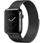 ساعت هوشمند اپل Apple واچ سری 2 مدل 42mm Space Black Steel Case with Milanese Loop