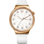 ساعت هوشمند زنانه Huawei واچ مدل Rose Gold Case with White Leather Band