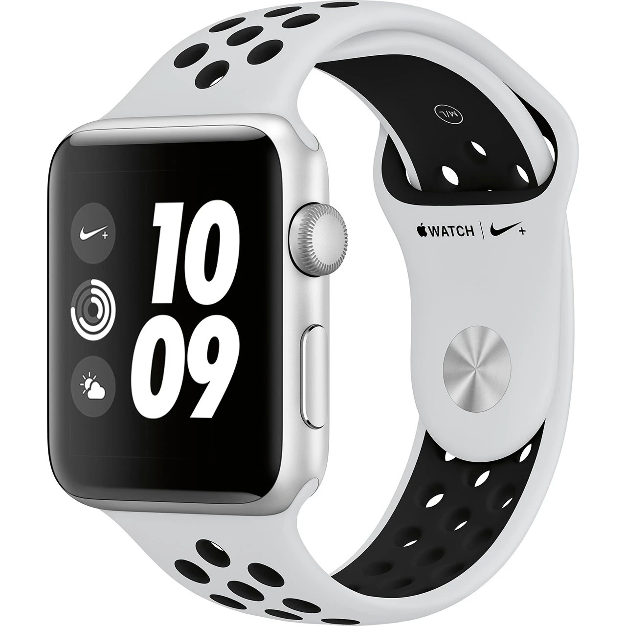 ساعت هوشمند اپل Apple واچ سری 3 مدل Nike Plus 42mm Silver Aluminum Case with Pure Platinum/Black Nike Sport Band