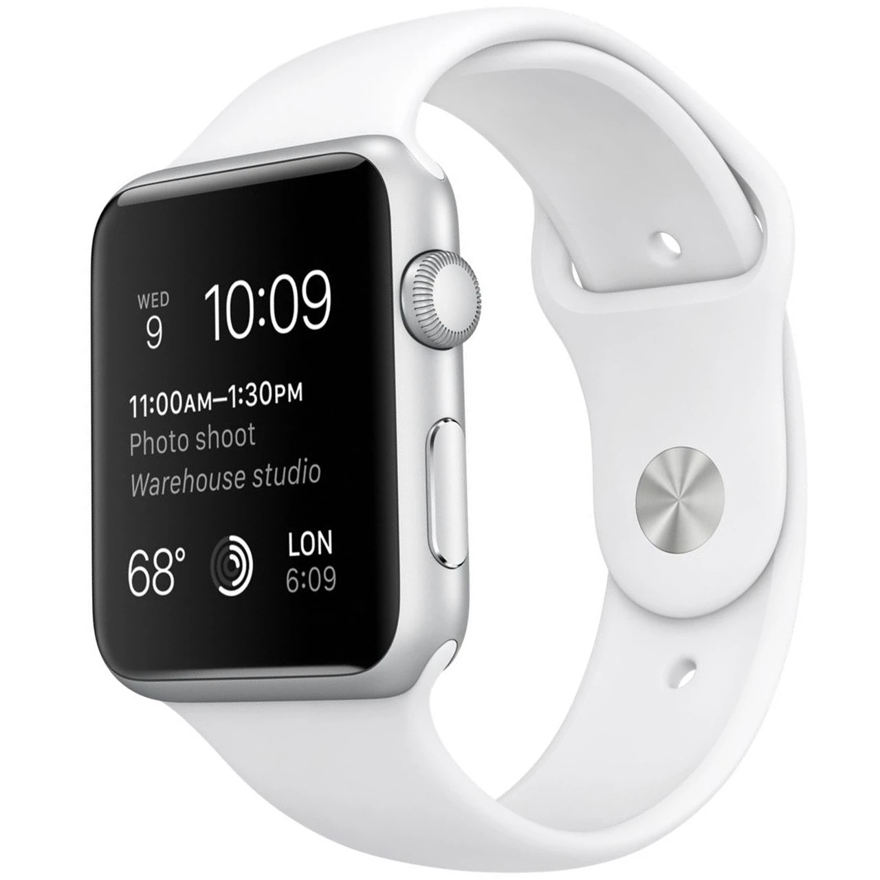 ساعت مچی هوشمند Apple واچ مدل 42mm Silver Aluminum Case with Sport Band