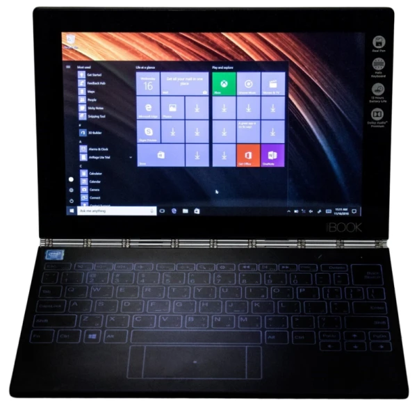 تبلت lenovo مدل Yoga Book With Windows 4G ظرفیت 128 گیگابایت