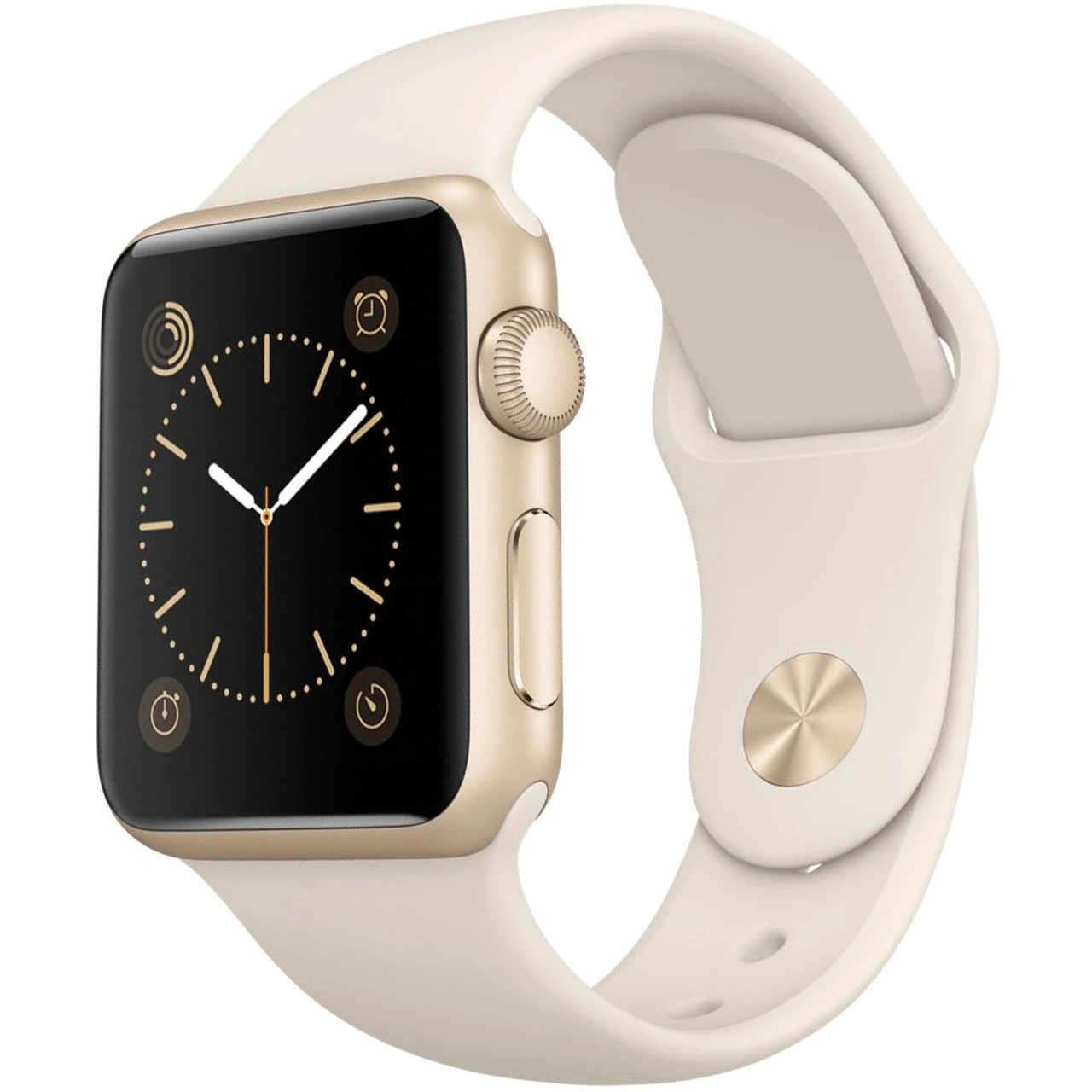 ساعت هوشمند اپل Apple واچ مدل 38mm Gold Aluminum Case with Antique White Sport Band