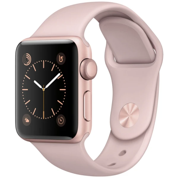 ساعت هوشمند اپل Apple واچ سری 1 مدل 38mm Rose Gold Case with Pink Sand Band