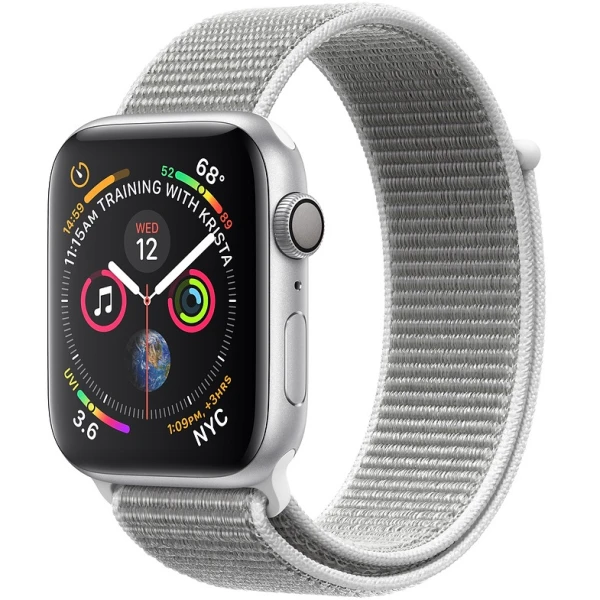 ساعت هوشمند اپل Apple واچ 4 مدل 44mm Aluminum Case with Sport Loop Band