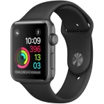 ساعت هوشمند اپل Apple واچ سری 2 مدل 38mm Space Gray Aluminum Case with Sport Band