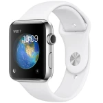 ساعت هوشمند اپل Apple واچ سری 2 مدل 42mm Stainless Steel Case with White Sport Band
