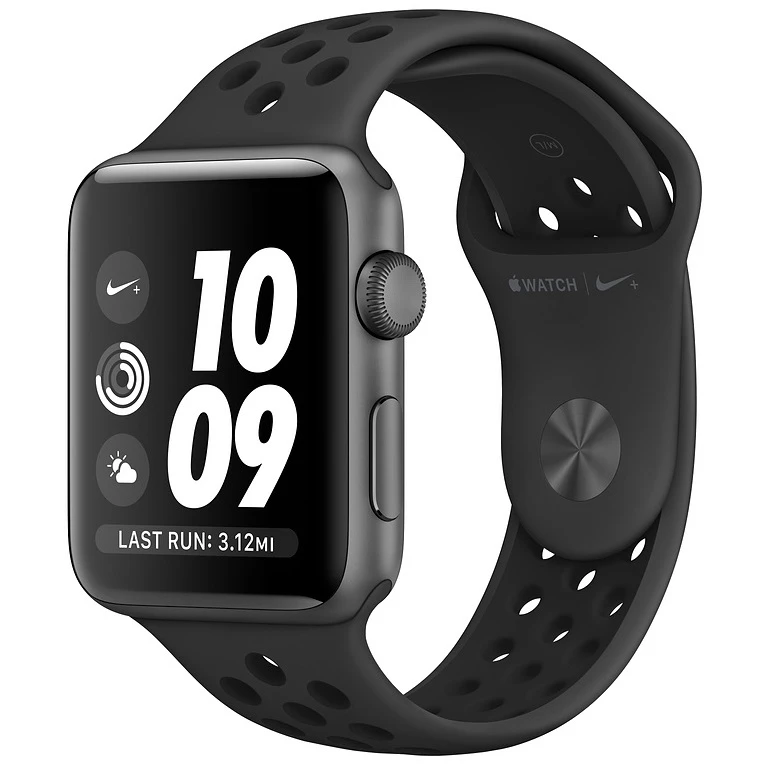 ساعت هوشمند اپل Apple واچ سری 3 مدل Nike Plus 42mm Space Gray Aluminum Case with Anthracite/Black Nike Sport Band