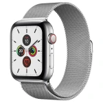 ساعت هوشمند اپل Apple واچ سری 5 مدل 44mm Stainless Steel Case with Milanese Loop