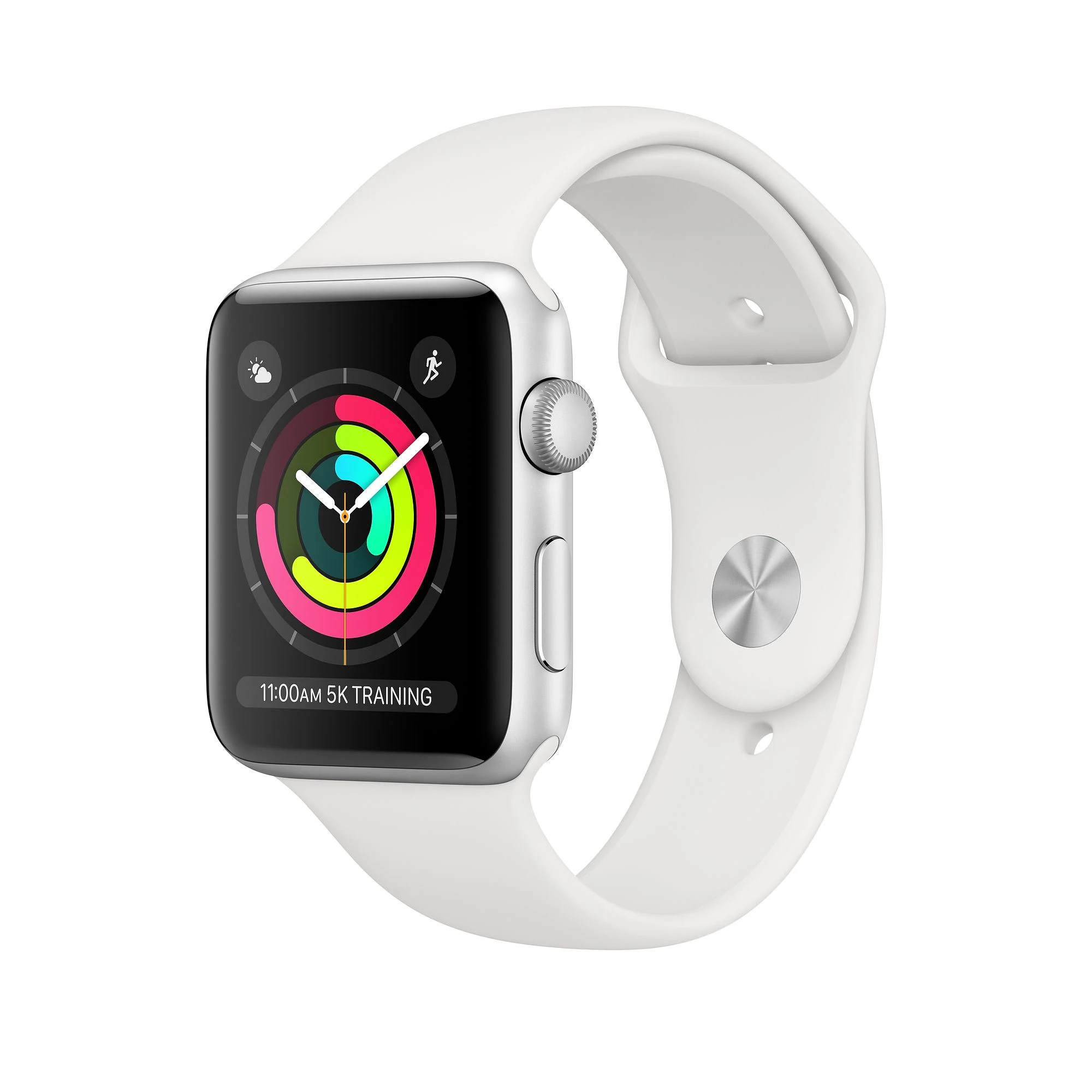 ساعت هوشمند اپل Apple سری 3 جی پی اس مدل 38mm Aluminium Case with Sport Band