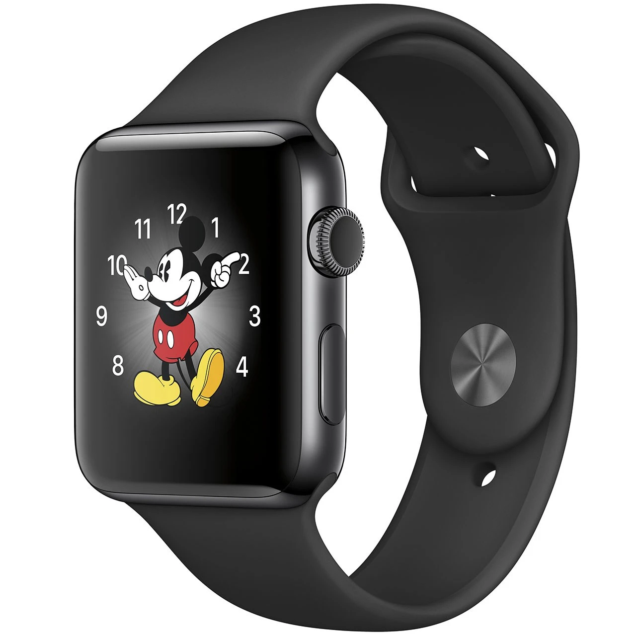 ساعت هوشمند اپل Apple واچ سری 2 مدل 42mm Space Black Steel Case with Black Sport Band