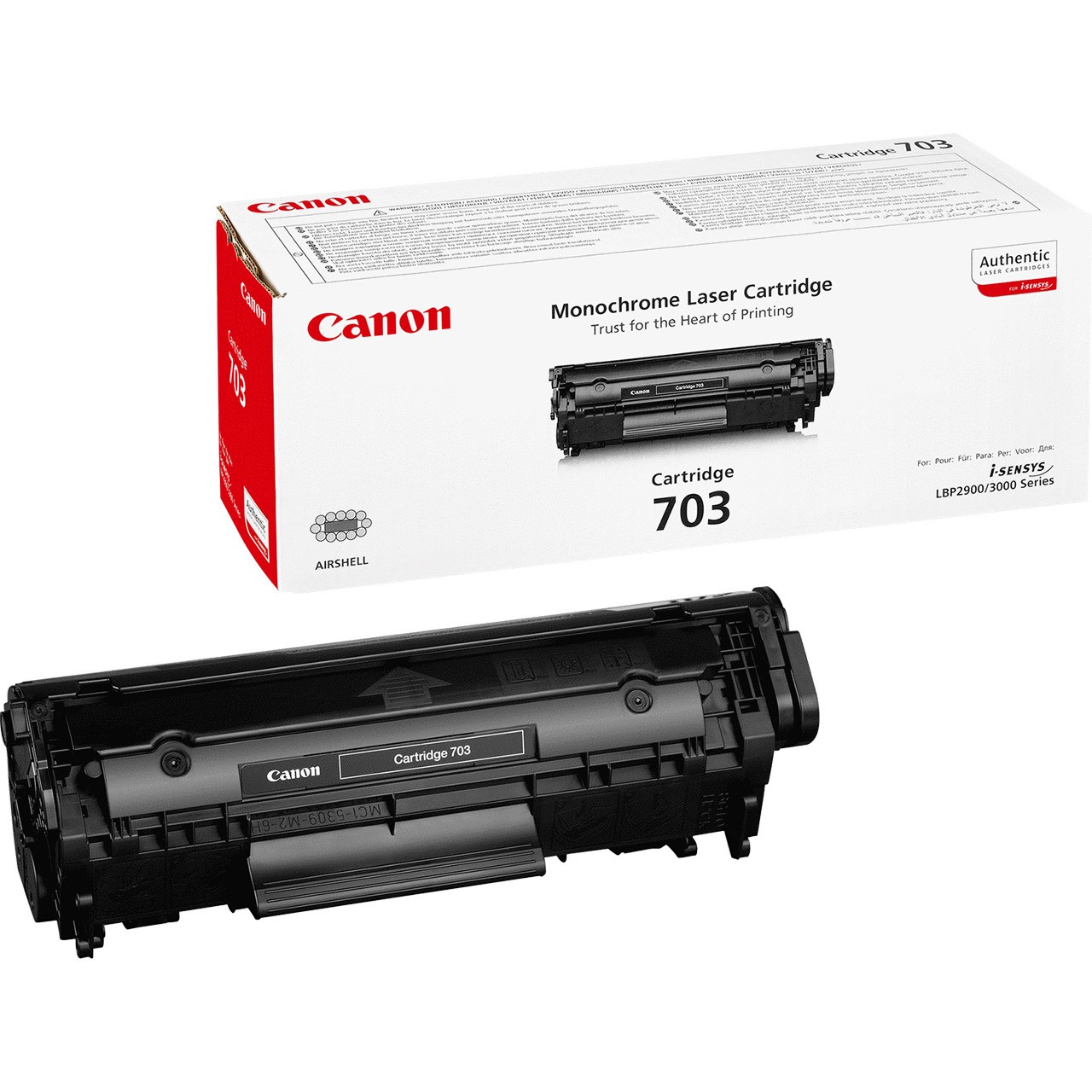 تونر مشکی canon مدل 703