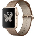 ساعت هوشمند اپل Apple واچ 2 مدل 42mm Gold Aluminum Case with Coffe Caramel Band