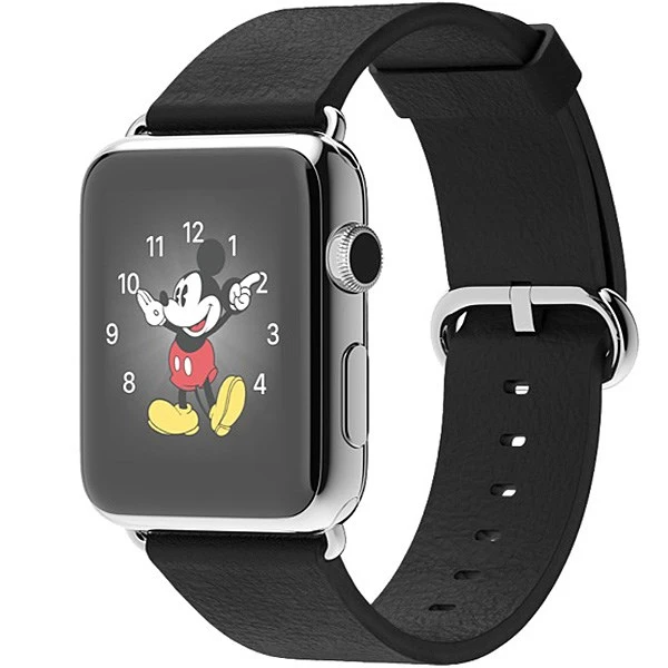 ساعت مچی هوشمند Apple واچ مدل 42mm Stainless Steel Case with Black Classic Buckle