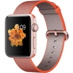 ساعت هوشمند اپل Apple واچ 2 مدل 42mm Rose Gold Aluminum Case With Orange Nylon Band