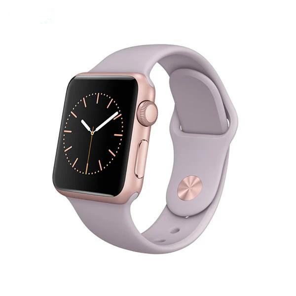 ساعت هوشمند اپل Apple واچ سری 1 مدل 38mm Rose Gold Aluminum Case with Lavender Sport Band