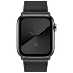 ساعت هوشمند اپل Apple سری 5 مدل Hermès Space Stainless Steel Case with Single Tour 44mm