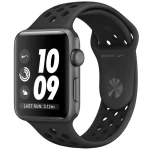 ساعت هوشمند اپل Apple واچ سری 2 مدل Nike Plus 38mm Space Gray Aluminum Case with Anthracite/Black Band