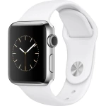 ساعت هوشمند اپل Apple واچ سری 2 مدل 38mm Stainless Steel Case with White Sport Band