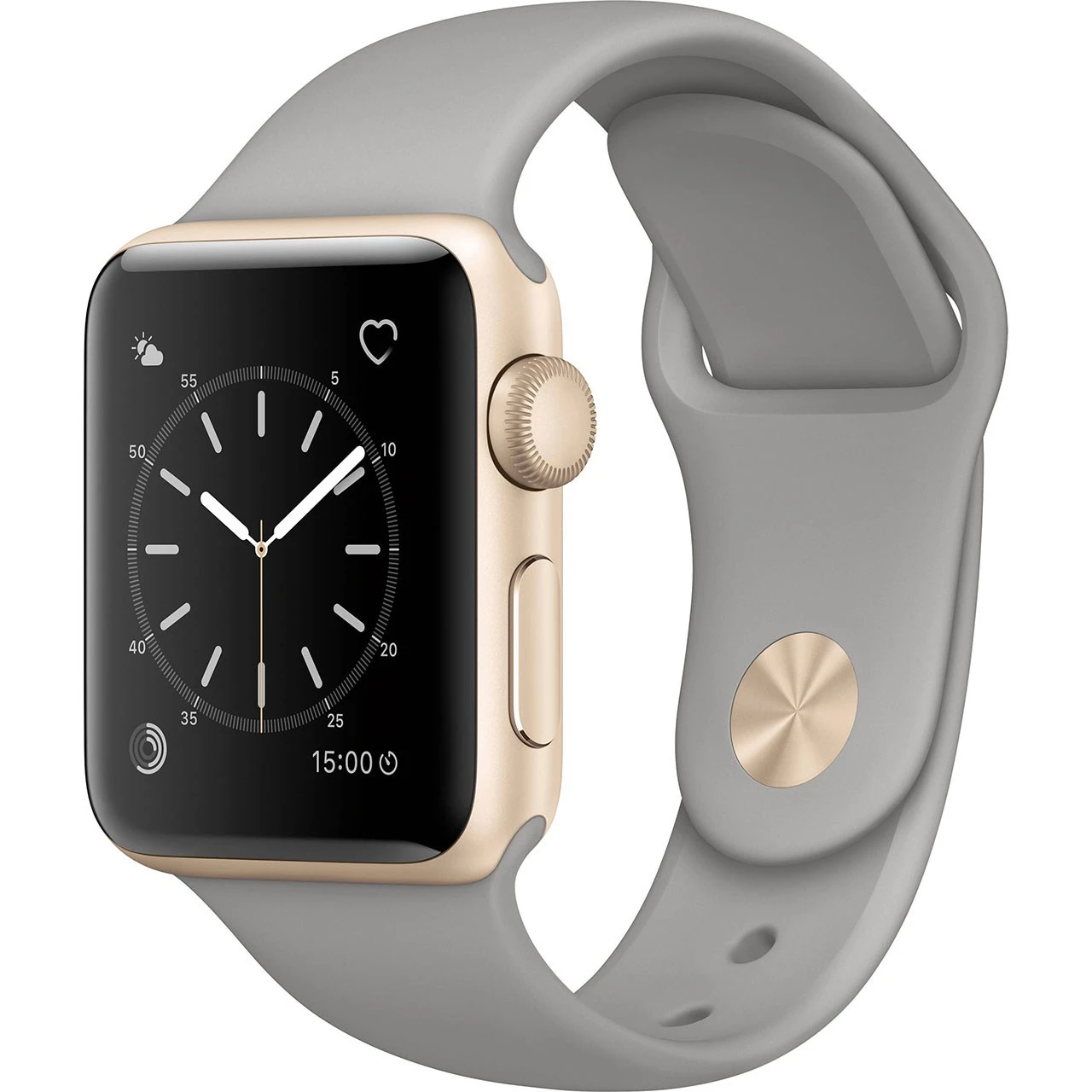 ساعت هوشمند اپل Apple واچ سری 2 مدل 38mm Gold Aluminum Case with Concrete Sport Band