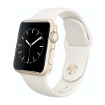 ساعت هوشمند اپل Apple واچ سری 1 مدل 38mm Gold Aluminum Case with Antique White Sport Band