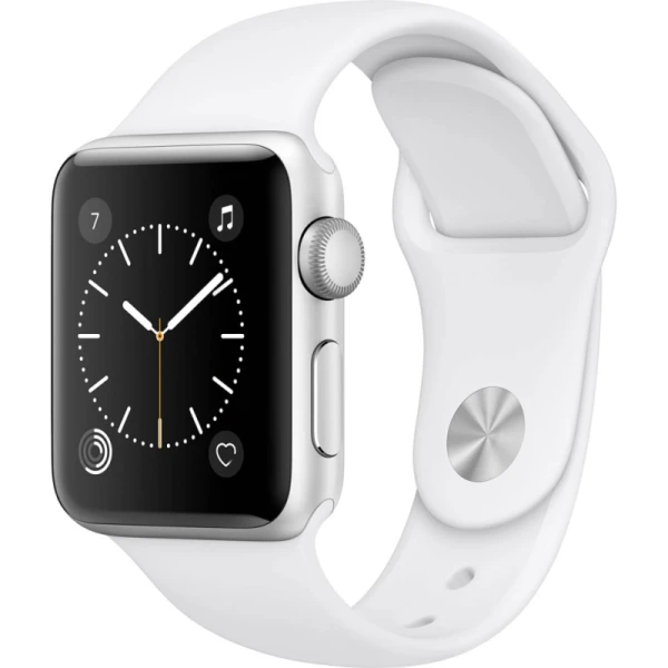 ساعت هوشمند اپل Apple واچ 2 مدل 38mm Silver Aluminum Case with White Sport Band