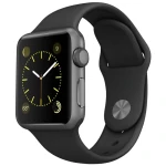 ساعت هوشمند اپل Apple واچ مدل 38mm Space Gray Aluminum Case with Black Sport Band