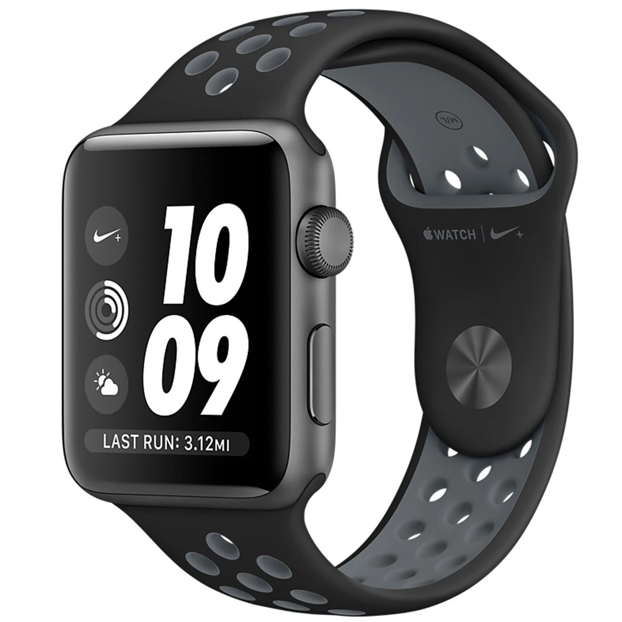 ساعت هوشمند اپل Apple واچ 2 مدل Nike Plus 42mm Space Gray with Black/Gray Band