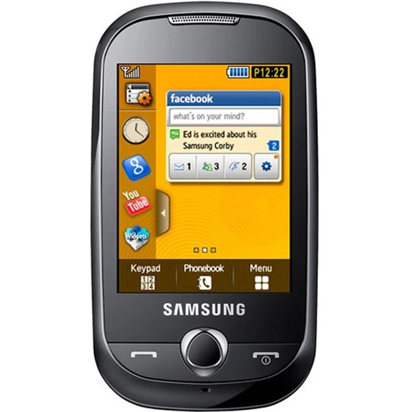 گوشی موبایل Samsung اس 3650 کربی