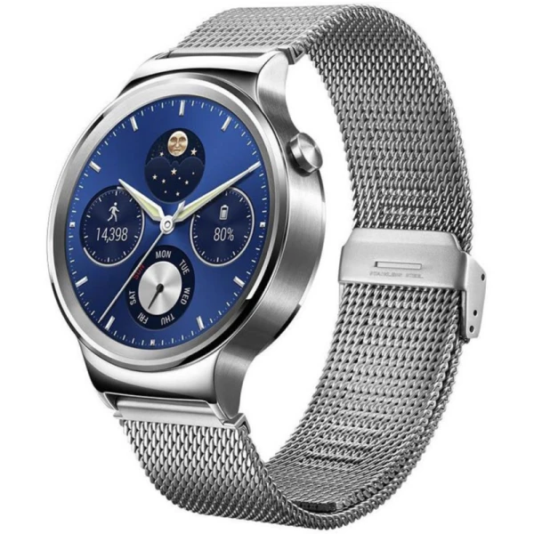 ساعت هوشمند Huawei واچ مدل Steel Case with Steel Mesh Strap