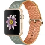 ساعت مچی هوشمند Apple واچ مدل 42mm Sport Gold Royal Blue Woven Nylon New