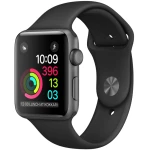 ساعت هوشمند اپل Apple واچ سری 2 مدل 42mm Space Gray Aluminum Case with Black Sport Band