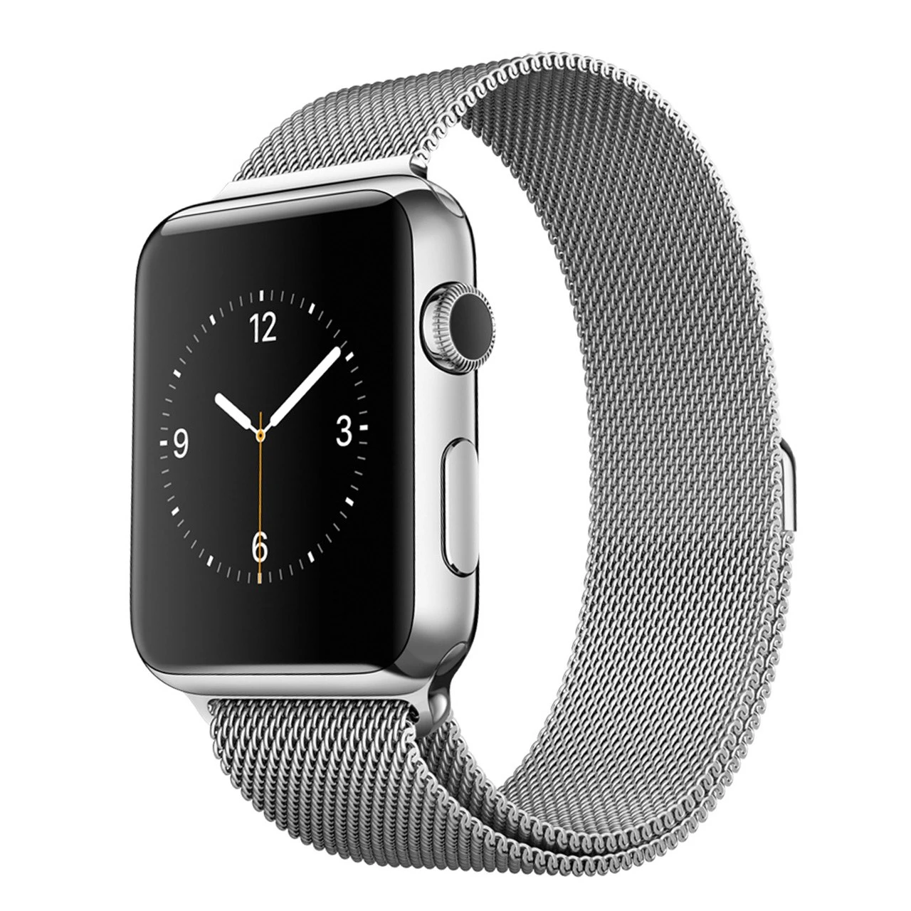 ساعت مچی هوشمند Apple واچ مدل 38mm Stainless Steel Case with Milanese Loop