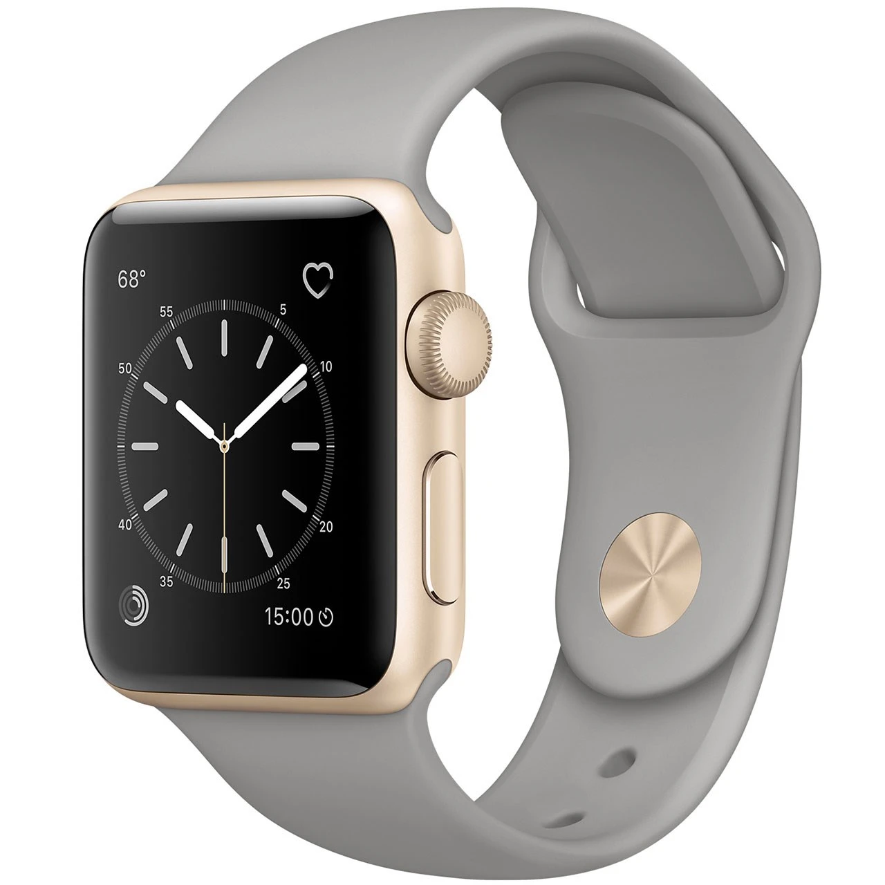 ساعت هوشمند اپل Apple واچ سری 1 مدل 38mm Gold Aluminium Case with Concrete Sport Band