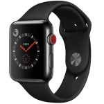 ساعت هوشمند اپل Apple سری 3 سلولار مدل 42mm Space Black Aluminium