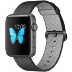 ساعت هوشمند اپل Apple واچ مدل 42mm Aluminum Gray Case With Black Woven Nylon