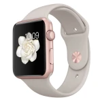 ساعت مچی هوشمند Apple واچ مدل 42mm Rose Gold Aluminum Case with Stone Sport Band