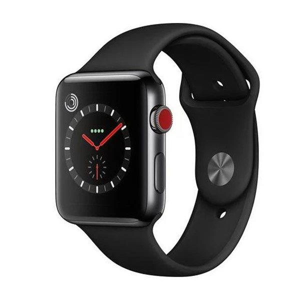 ساعت هوشمند اپل Apple سری 3 سلولار مدل 38mm Aluminium Case with Sport Band