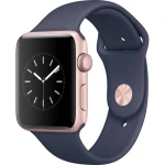 ساعت هوشمند اپل Apple واچ سری 2 مدل 42mm Rose Gold Case with Midnight Blue Sport Band