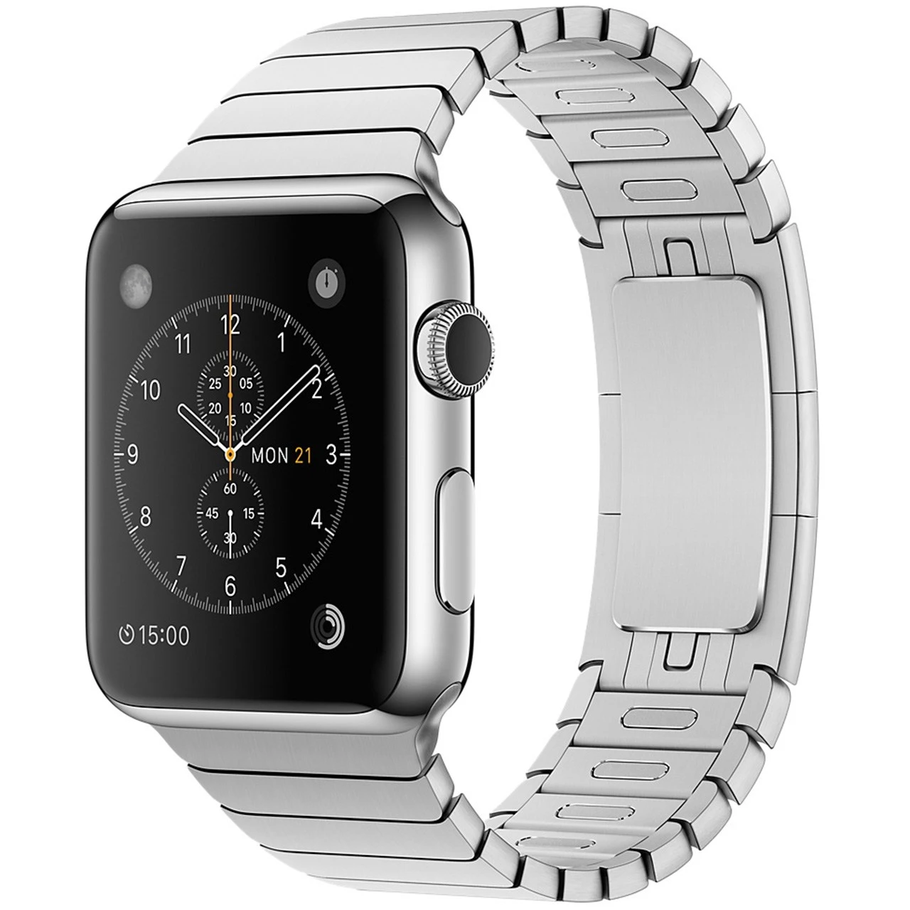 ساعت مچی هوشمند Apple واچ مدل 42mm Stainless Steel Case with Link Bracelet