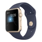 ساعت هوشمند اپل Apple واچ سری 1 مدل 42mm Gold Aluminum Case with Midnight Blue Sport Band